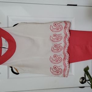 2pc Sleeveless Capri pant set